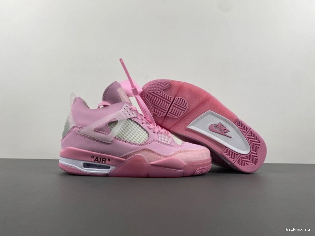 Rep MAX 4 PINK OFF-WHITE JORDAN X 0626